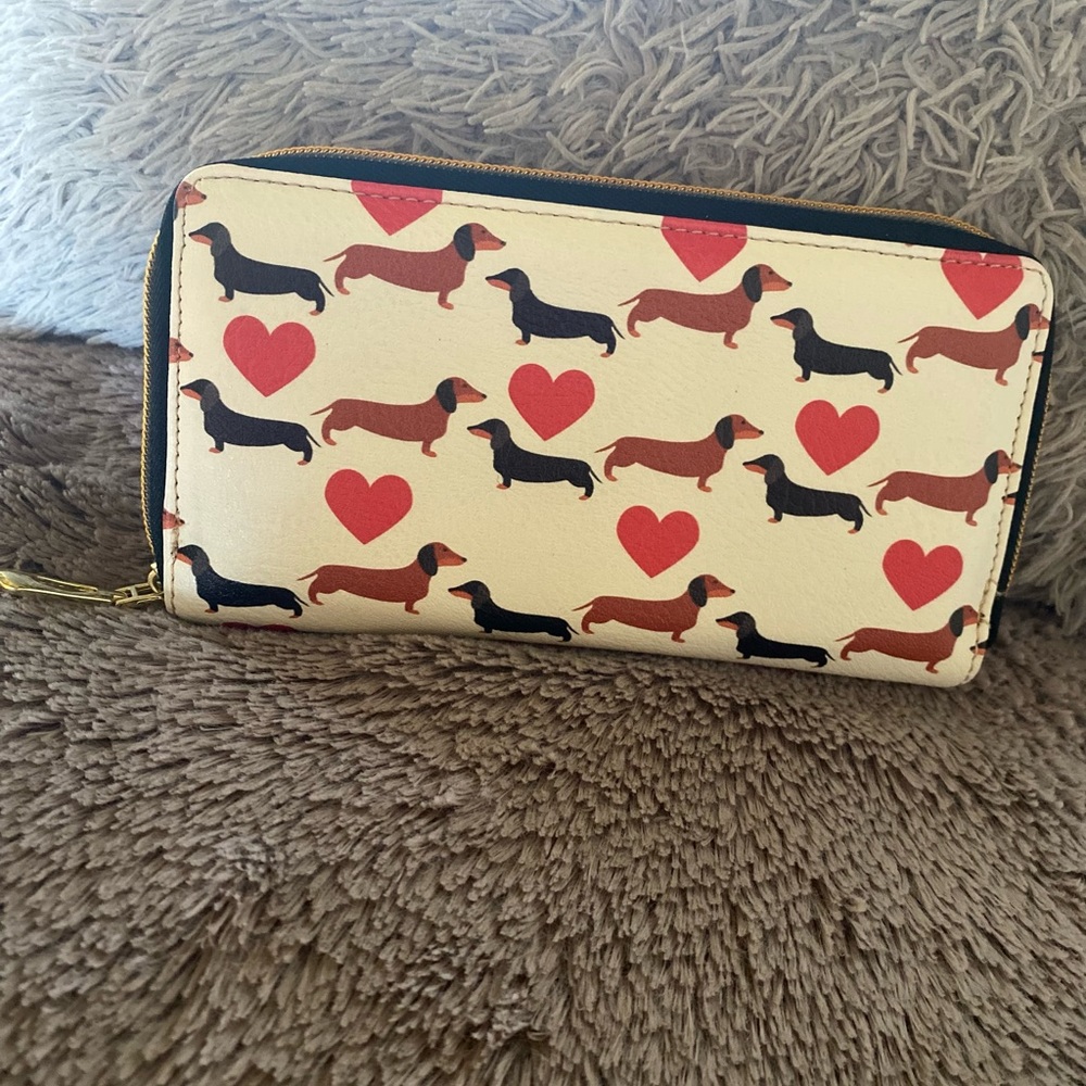 Wallet Dachshund ( New)